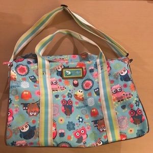 Lily Bloom NWT Overnight Owl Duffle Bag!